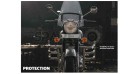 Genuine Royal Enfield Classic Bullet Electra Air Fly Engine Guard Black - SPAREZO